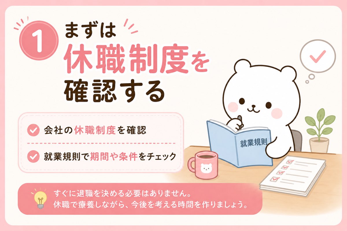 休職制度を確認するためのガイド
