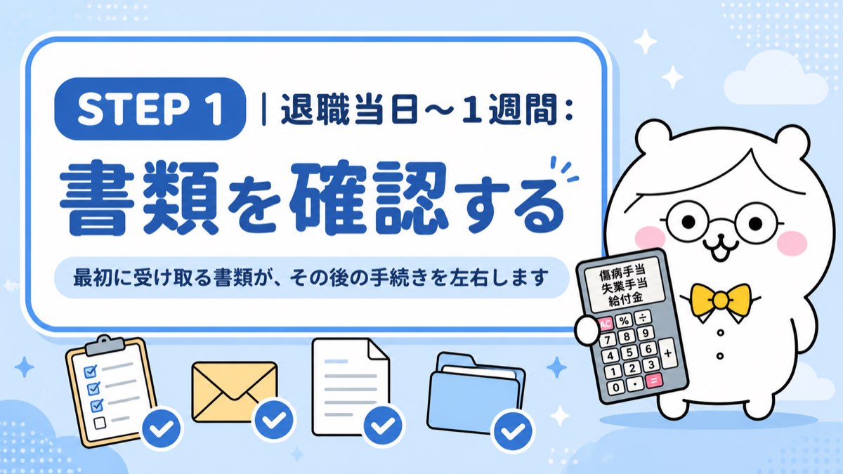 退職後にやること・タイムライン全体像