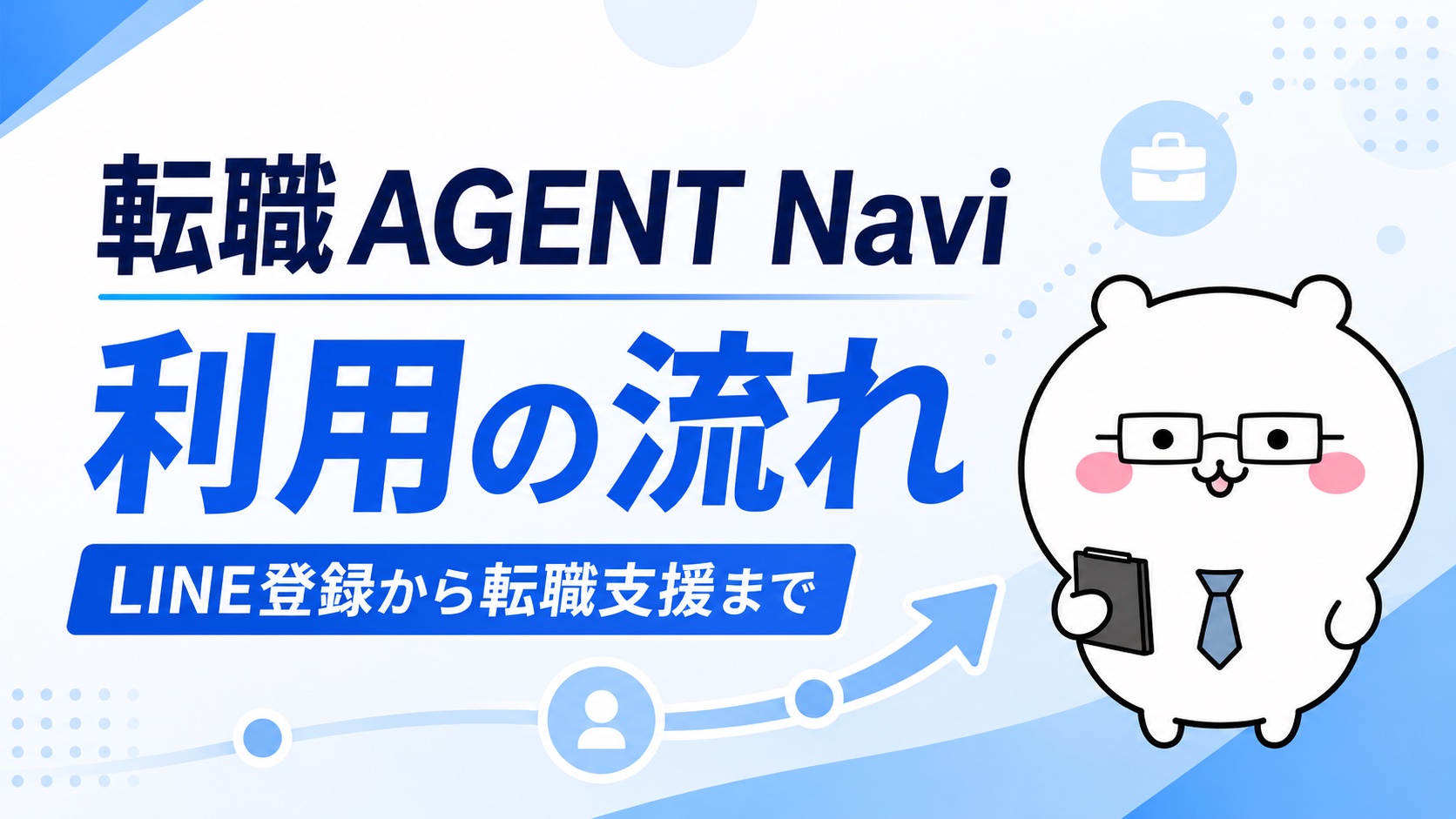 転職AGENT Navi利用の流れ