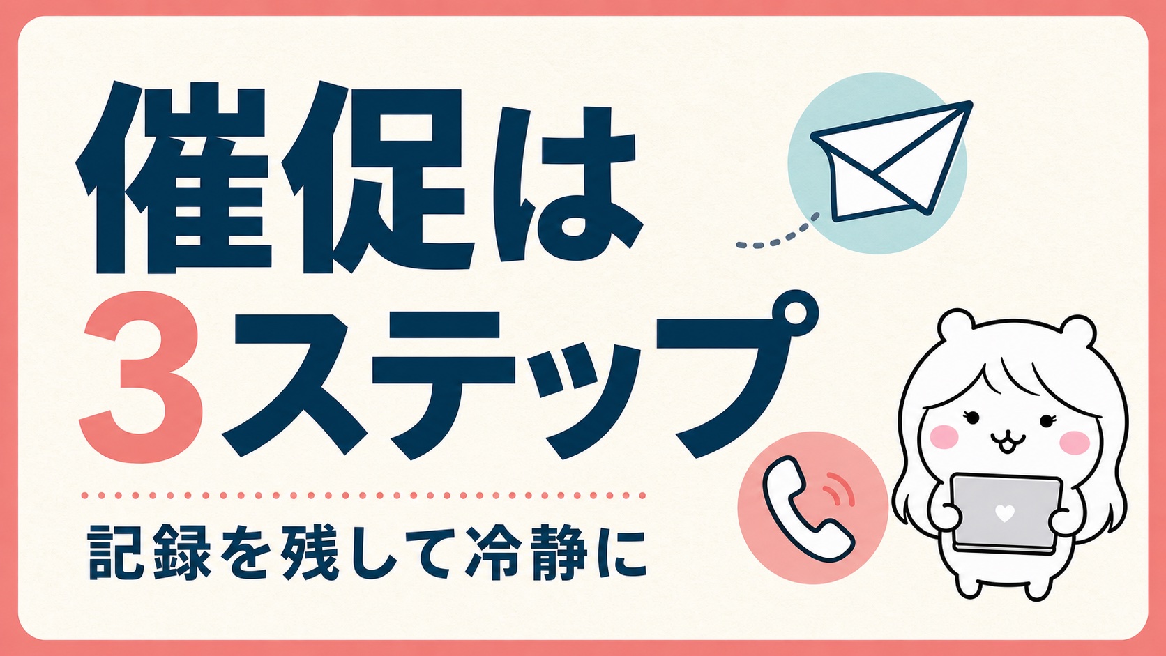 離職票が届かないときの催促手順